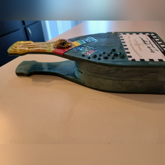 SOLD DO NOT BUY EXTREMELY RARE Kurt Geiger Collectable Champage Bag With Box - Picture 5 of 16